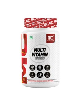 Muscle Club Multivitamin tablet for men & womens | 60 Tabs Multivitamin with Calcium, Zinc, Vitamin D | Antioxidants & Immune Support Nutrients.