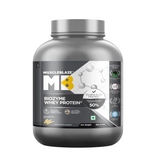 MuscleBlaze Biozyme Performance Whey, 2 kg