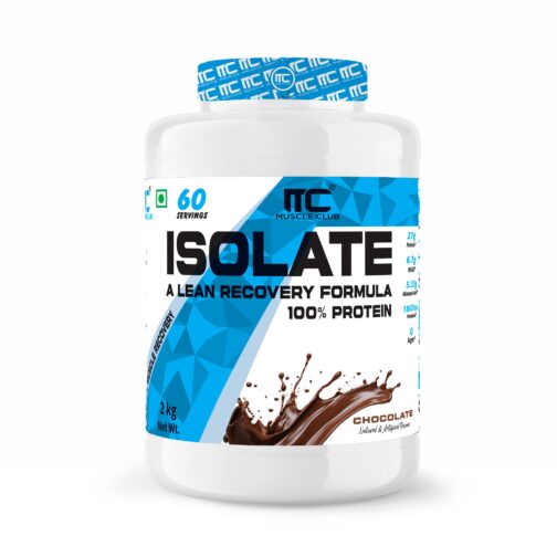 100% Isolate Whey Protein - Advanced Muscle Recovery Formula |27g of Fast-Digesting Pure Protein