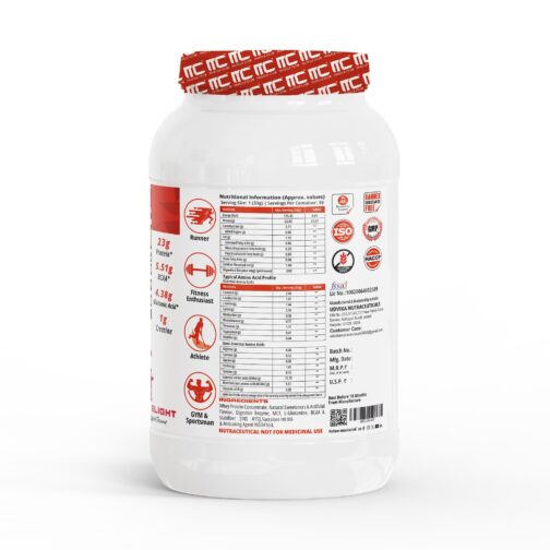 Muscle Club Ultra Whey Protein - 100% Whey Protein - Image 2