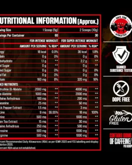 Bigmuscles Nutrition Karnage Pre workout (60 Servings,