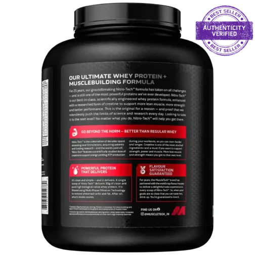 Muscletech™ Nitro-Tech™ Whey Protein - Image 4